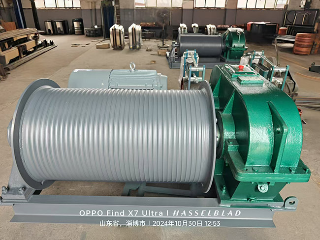 環(huán)保窯專用卷揚機